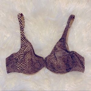 VS Shear Snakeskin Bra